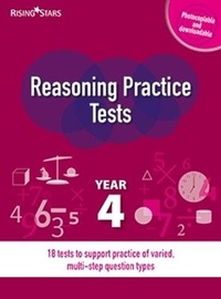 Enlarge image Cover: Reasoning Practice Tests Year 4 - Rising Stars UK Ltd