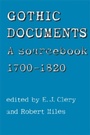 Cover: Gothic Documents - Manchester University Press