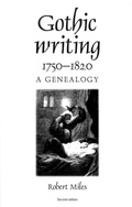 Cover: Gothic Writing 1750-1820 - Manchester University Press
