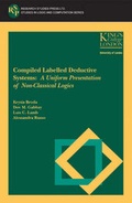 Cover: Compiled Labelled Deductive Systems - Research Studies Press