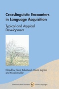 Cover: Crosslinguistic Encounters in Language Acquisition - Multilingual Matters