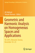 Cover: Geometric and Harmonic Analysis on Homogeneous Spaces and Applications - Springer
