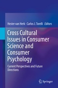 Cover: Cross Cultural Issues in Consumer Science and Consumer Psychology - Springer