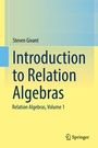 Cover: Introduction to Relation Algebras - Springer