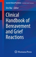 Cover: Clinical Handbook of Bereavement and Grief Reactions - Humana