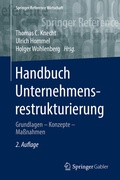 Cover: Handbuch Unternehmensrestrukturierung - Springer Gabler