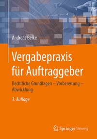 Abbildung von: Vergabepraxis für Auftraggeber - Springer Vieweg