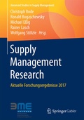 Cover: Supply Management Research - Springer Gabler