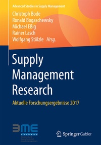 Abbildung von: Supply Management Research - Springer Gabler