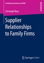Bild: Supplier Relationships to Family Firms - Springer Gabler