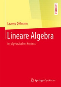 Abbildung von: Lineare Algebra - Springer Spektrum