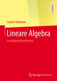 Abbildung von: Lineare Algebra - Springer Spektrum