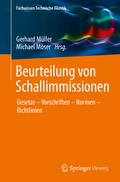 Cover: Beurteilung von Schallimmissionen - Springer Vieweg