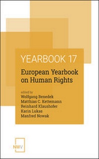 Enlarge image Cover: European Yearbook on Human Rights 2017 - NWV im Verlag Österreich GmbH