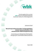 Cover: Bewertung konkurrierender Fertigungsfolgen mittels Kostensimulation und stochastischer Mehrzieloptimierung - Shaker