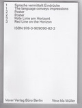 Cover: Sprache vermittelt Eindr&uuml;cke. Poster. Rote Linie am Horizont - Vexer Verlag GmbH
