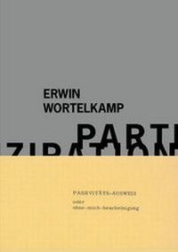 Enlarge image Cover: Erwin Wortelkamp: Partizipation - Salon