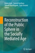 Cover: Reconstruction of the Public Sphere in the Socially Mediated Age - Springer
