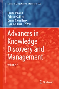 Enlarge image Cover: Advances in Knowledge Discovery and Management - Springer