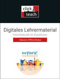 Enlarge image Cover: explora! / Cäsar, Bellum Gallicum click & teach Box - Buchner, C.C.
