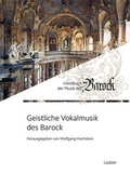 Cover: Geistliche Vokalmusik des Barock - Laaber-Verlag