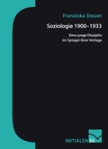 Cover: Soziologie 1900-1933 - Mainzer Institut f&uuml;r Buchwissenschaft