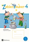 Cover: Zahlenzauber - Mathematik f&uuml;r Grundschulen - Allgemeine Ausgabe 2016 - 4. Schuljahr - Oldenbourg Schulbuchverlag