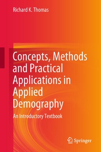 Enlarge image Cover: Concepts, Methods and Practical Applications in Applied Demography - Springer