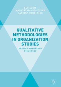 Enlarge image Cover: Qualitative Methodologies in Organization Studies - Palgrave Macmillan
