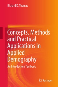 Enlarge image Cover: Concepts, Methods and Practical Applications in Applied Demography - Springer