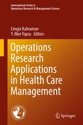Cover: Operations Research Applications in Health Care Management - Springer