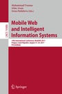 Cover: Mobile Web and Intelligent Information Systems - Springer