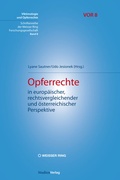 Abbildung von: Opferrechte in europäischer, rechtsvergleichender und österreichischer Perspektive - Studien Verlag