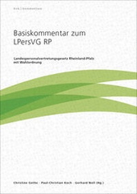 Enlarge image Cover: Basiskommentar zum LPersVG RP - ver.di Bildung + Beratung