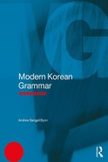 Cover: Modern Korean Grammar Workbook - Routledge
