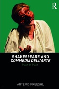 Cover: Shakespeare and Commedia dell'Arte - Routledge