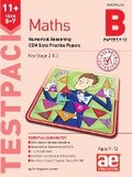 Cover: 11+ Maths Year 5-7 Testpack B Papers 9-12 - Accelerated Education Publications Ltd