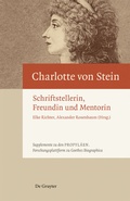 Cover: Charlotte von Stein - De Gruyter