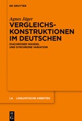 Cover: Vergleichskonstruktionen im Deutschen - De Gruyter