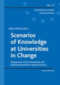 Cover: Scenarios of Knowledge at Universities in Change - Waxmann