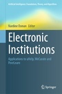 Cover: Electronic Institutions - Springer