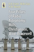 Cover: Four Pillars of Radio Astronomy: Mills, Christiansen, Wild, Bracewell - Springer