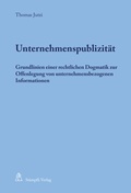 Cover: Unternehmenspublizit&auml;t - St&auml;mpfli Verlag AG