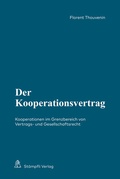 Cover: Der Kooperationsvertrag - St&auml;mpfli Verlag AG