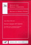 Cover: Khoisan Languages and Linguistics - K&ouml;ppe, R
