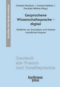Abbildung von: Gesprochene Wissenschaftssprache - digital - Stauffenburg