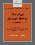 Cover: Franchthi Neolithic Pottery, Volume 1 - Indiana University Press