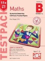 Cover: 11+ Maths Year 5-7 Testpack B Papers 1-4 - Accelerated Education Publications Ltd