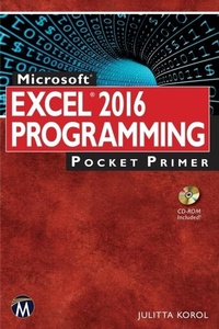 Abbildung von: Microsoft Excel 2016 Programming Pocket Primer - Mercury Learning and Information