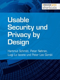 Enlarge image Cover: Usable Security und Privacy by Design - entwickler.press